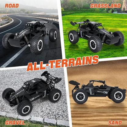1:16 High-Speed Off-Road RC Car 2WD with LED Lights