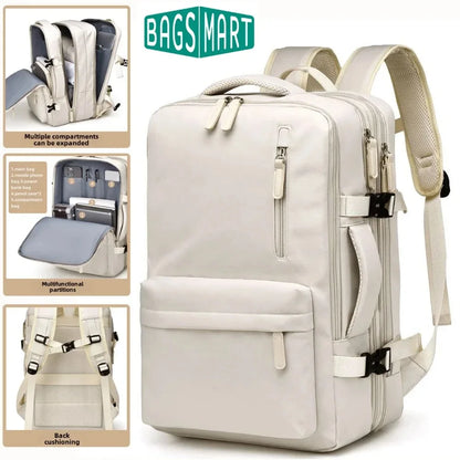 Airplane Cabin Hand Luggage BackpackThe Daily Flyer: Tagline: Work. Travel. Repeat.