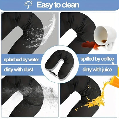 CosyCruise Essentials - Tagline: Travel Light. Rest Right.
Travel Neck Pillow, Versatile Luggage Carry On Travel Accessories