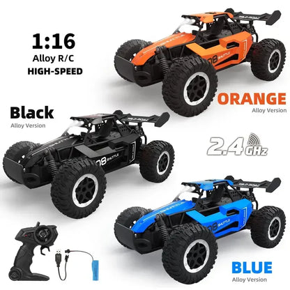 1:16 High-Speed Off-Road RC Car 2WD with LED Lights