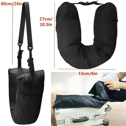 CosyCruise Essentials - Tagline: Travel Light. Rest Right.
Travel Neck Pillow, Versatile Luggage Carry On Travel Accessories