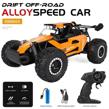 1:16 High-Speed Off-Road RC Car 2WD with LED Lights